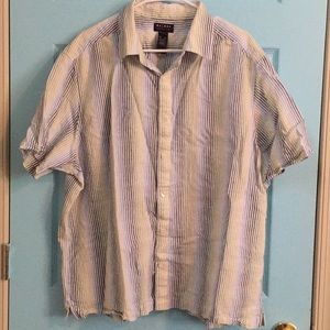 Axcess Men’s short sleeve button down